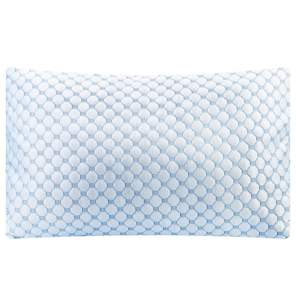 Soft Bed Pillow With Cooling Gel Infused Memory Foam | Washable